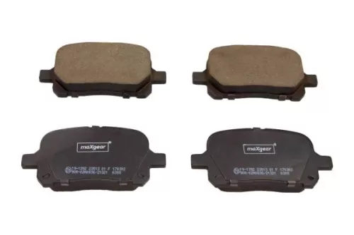 Bremsbelagsatz, Scheibenbremse