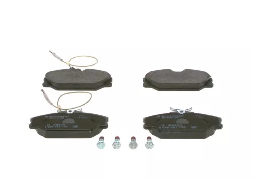 Bremsbelagsatz, Scheibenbremse