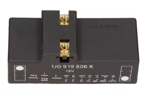 Relais, Kühlerlüfternachlauf