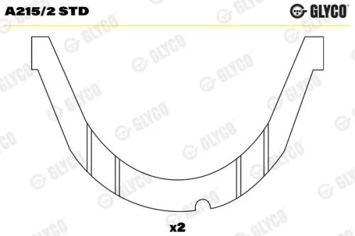 Distanzscheibe, Kurbelwelle