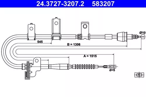 Seilzug, Feststellbremse