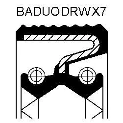 Wellendichtring, Verteilergetriebe