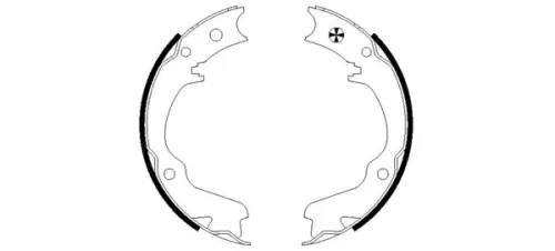 Bremsbackensatz, Feststellbremse