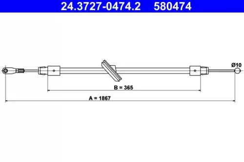 Seilzug, Feststellbremse