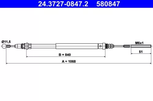 Seilzug, Feststellbremse