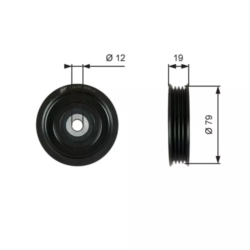 Spannrolle, Keilrippenriemen